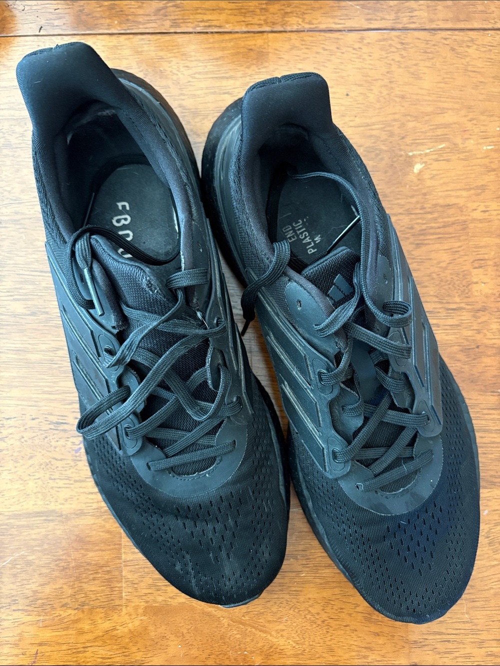 Men's Black Adidas Boost Shoes